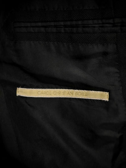 Carol Christian Poell AW96-97 Classic Notched Lapel Blazer detail | DRIEW GARMENTS