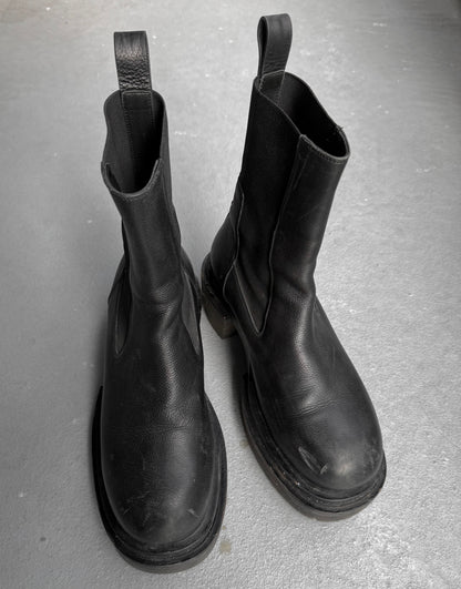 Rick Owens AW22 “STROBE” Beatle Bogun Chelsea Boots
