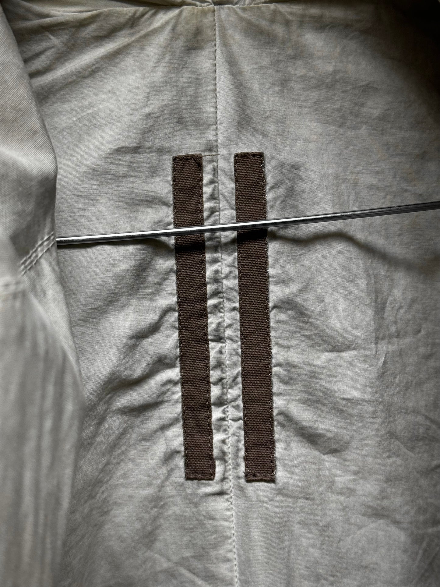 Rick Owens DRKSHDW AW10 "GLEAM" PEARL Hooded Padded Parka Coat