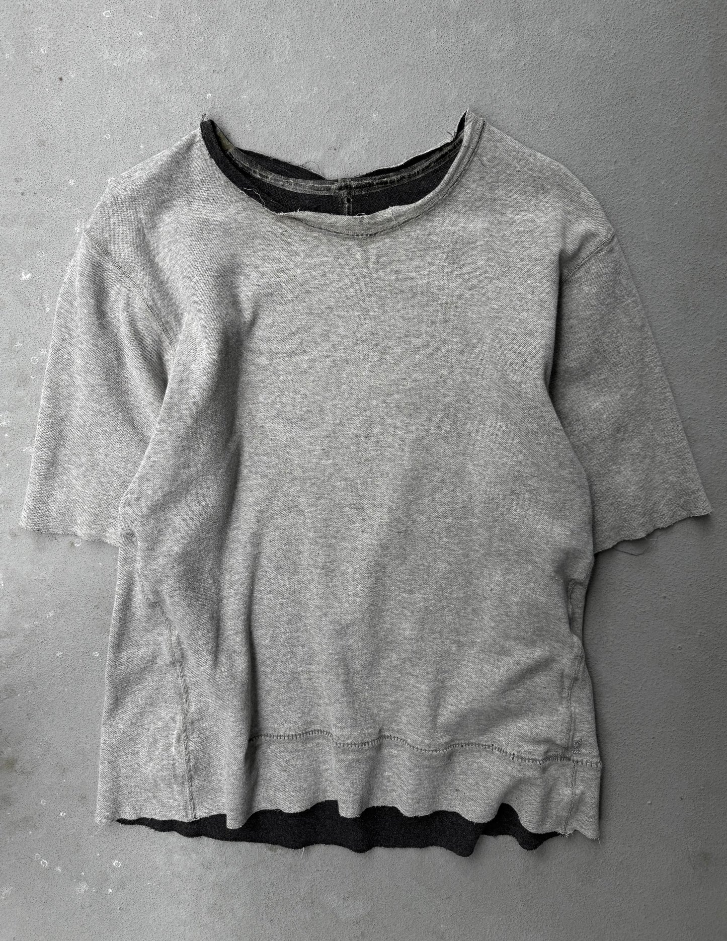 Taichi Murakami Coin Taped Seam Reversible U Short-sleeve Shirt