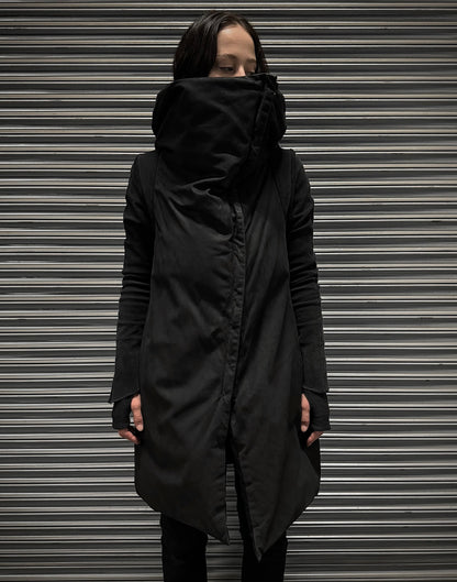 Isaac Sellam: "Experience" Overlock Calfskin Puffer Down Jacket