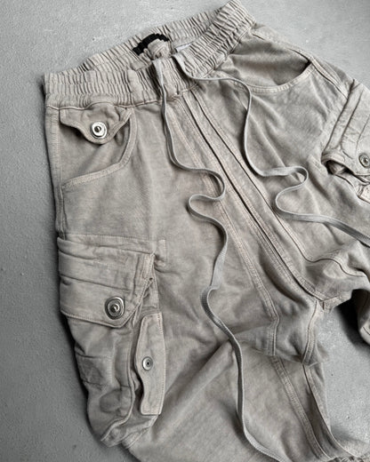 Julius_7 SS10 “neurbanvolker;” Drop-crotch Gas-Mask Cargo Shorts