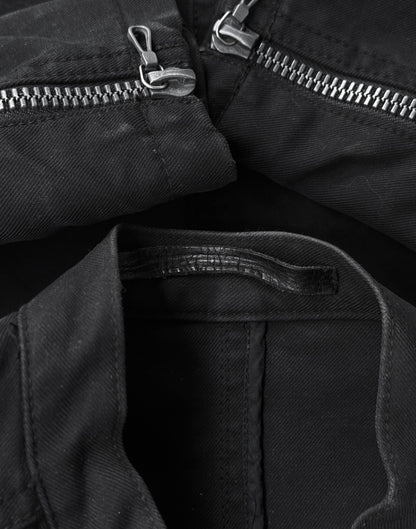RipVanWinkle Early 00s Multi-zip Pockets Canvas Cotton Rider Jacket