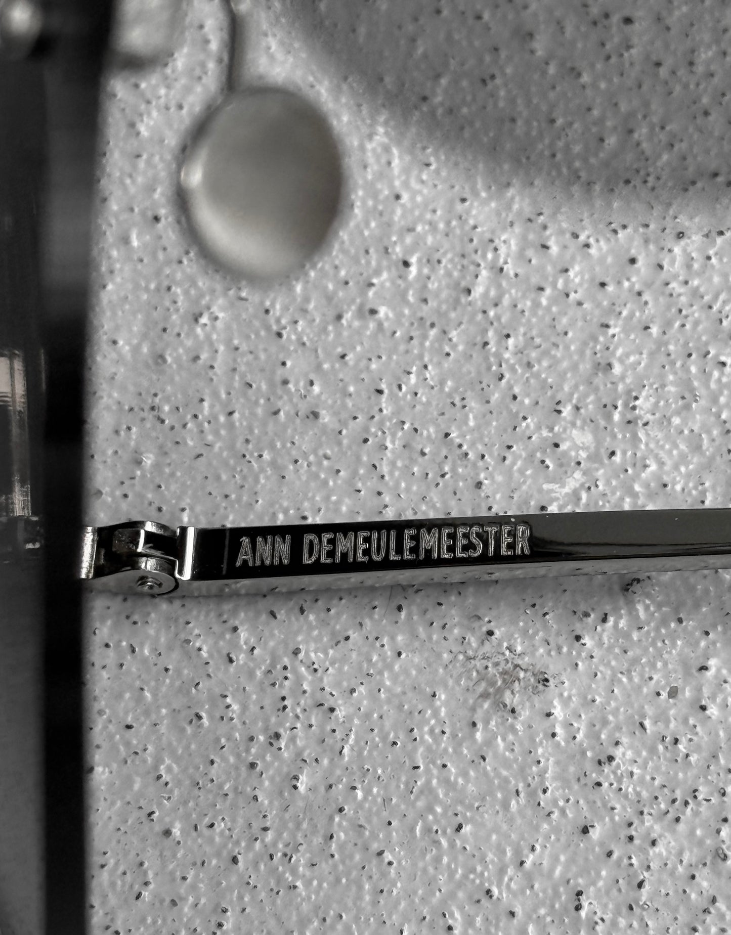 Ann Demeulemeester x Linda Farrow CAT.2 Titanium Steel Aviator Sunglasses