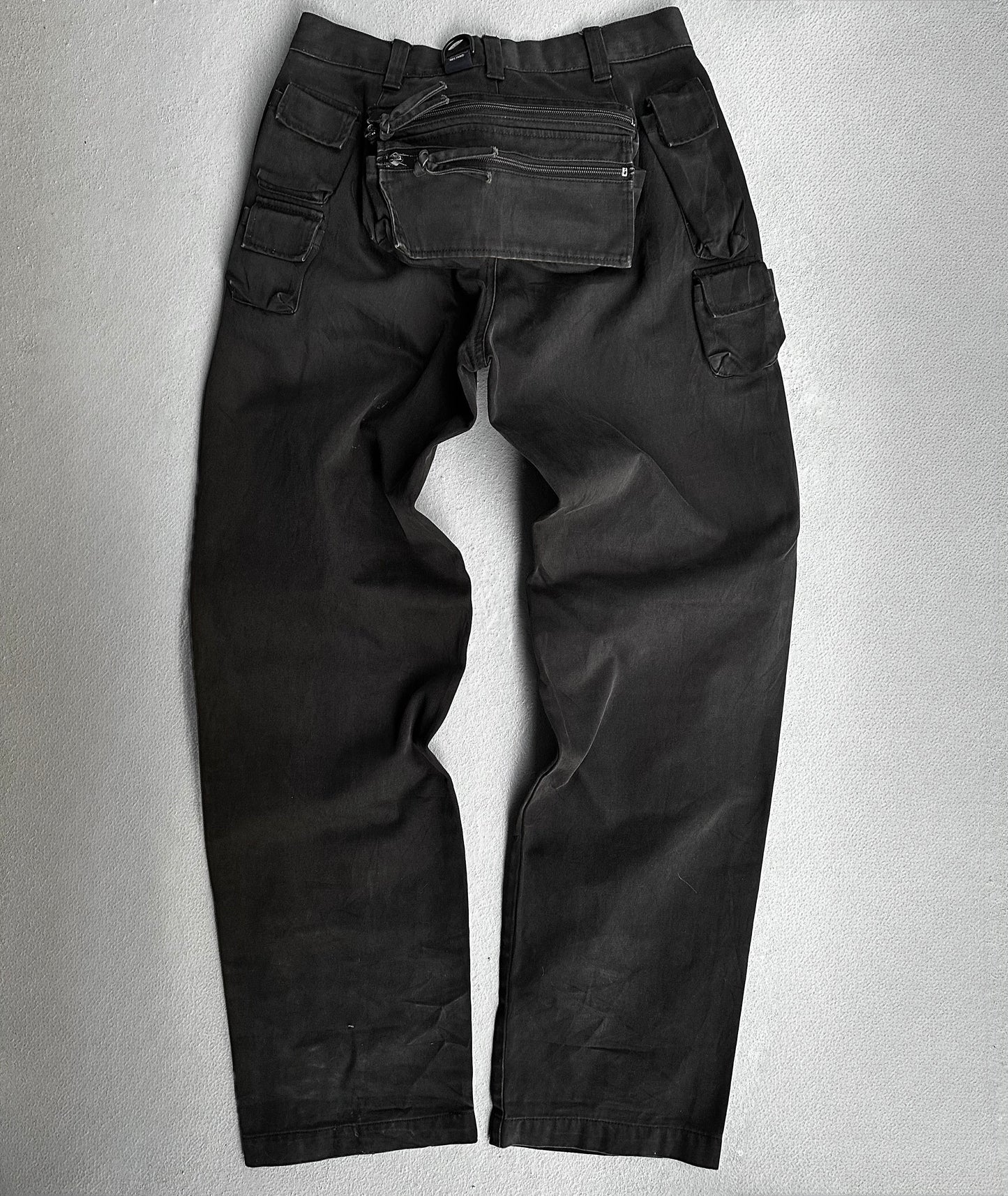 General Research AW98 ‘Parasite’ Multi-pockets Wide Leg Cargo Pants