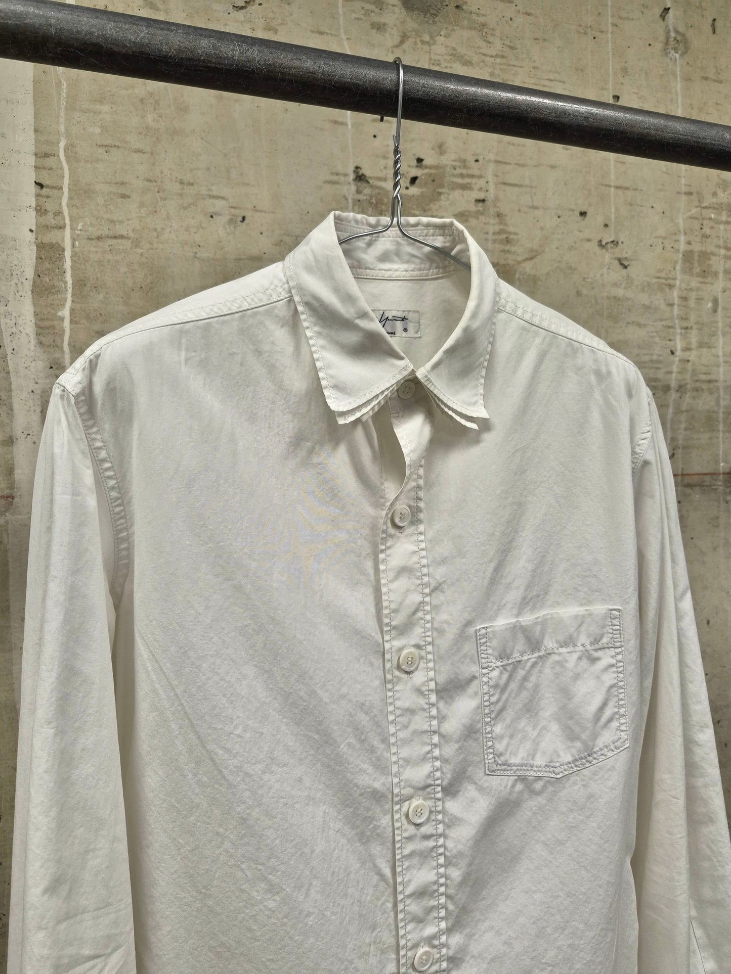 Yohji Yamamoto POUR HOMME AW18 Triple Collar Button-up Shirt
