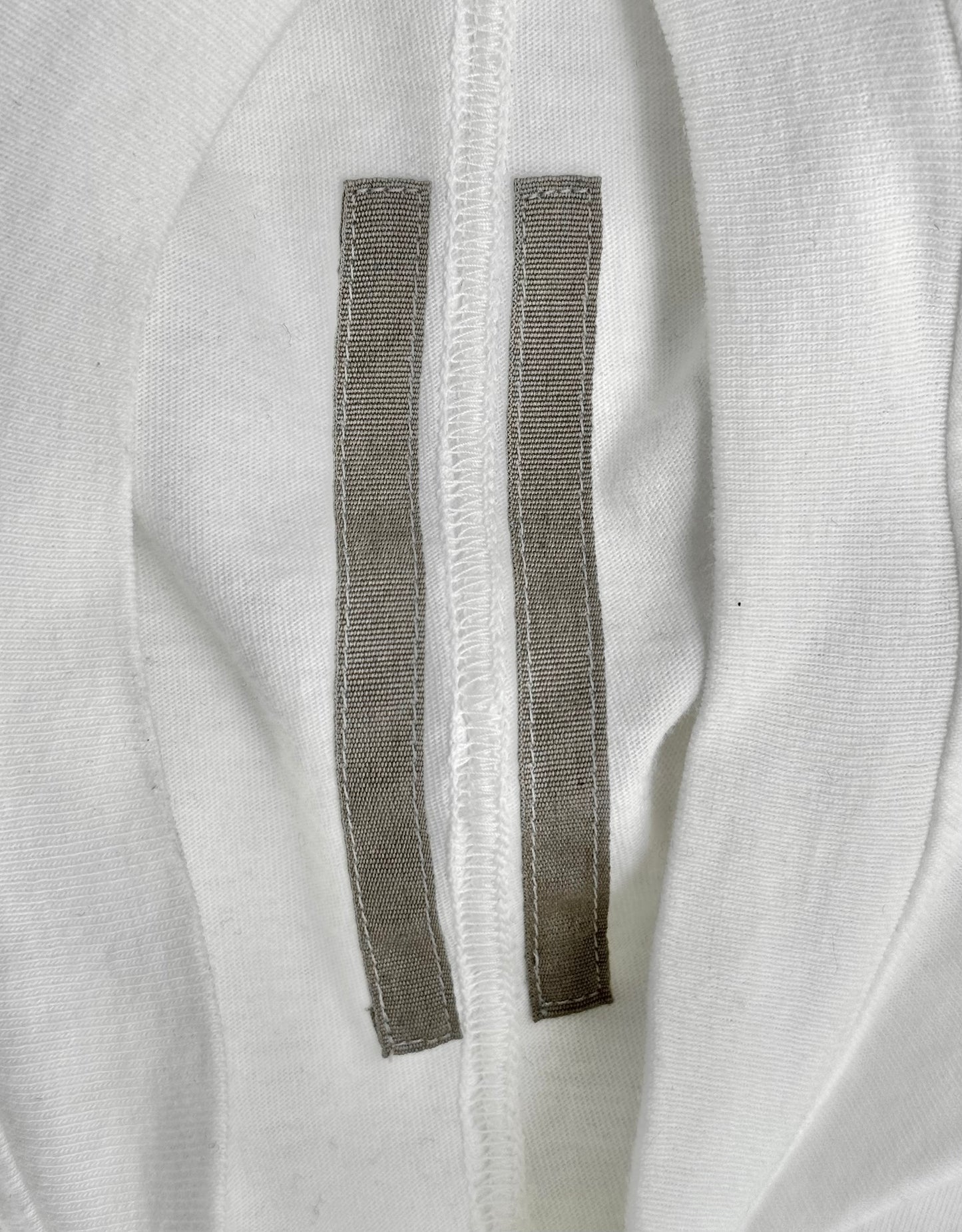 Rick Owens DRKSHDW SS24 "LIDO" MILK Oversized Tommy T-shirt