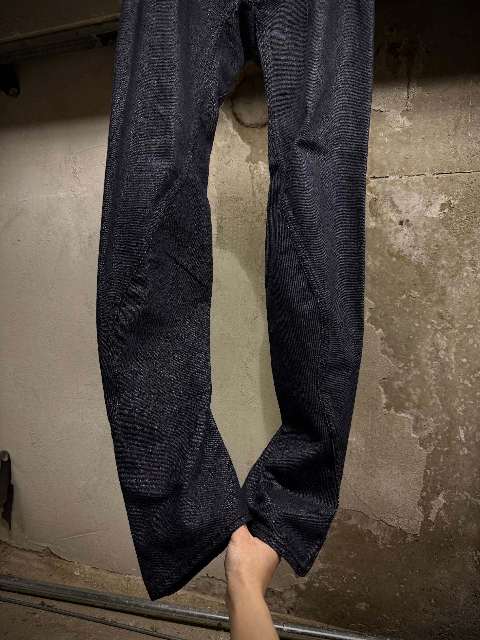 DEVOA 2010s Indigo Chain Seam J-Cut Selvedge Denim detail | DRIEW GARMENTS