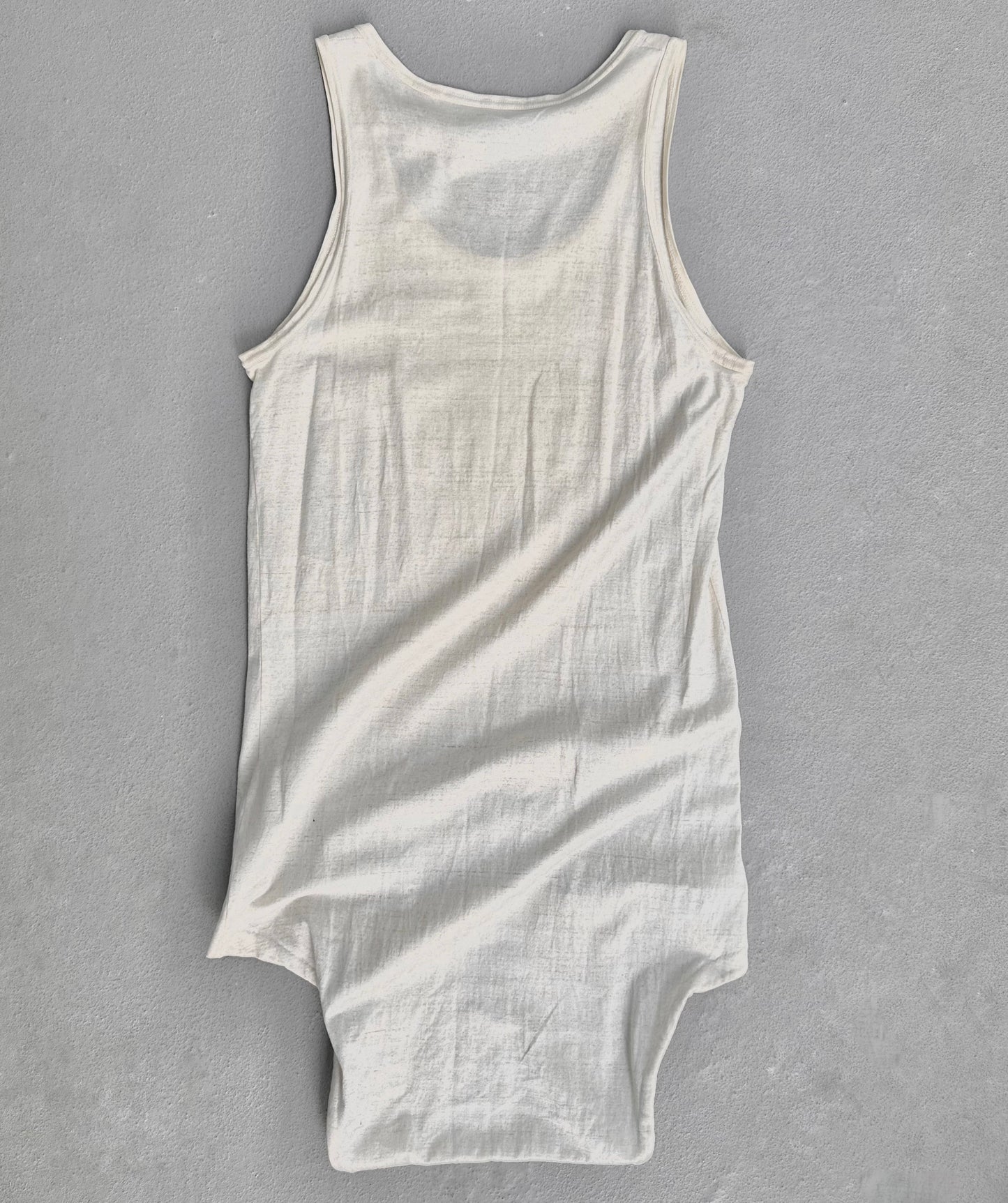 Carol Christian Poell SS05 “Dispossessed” Acid-Treated Flap Tank Top