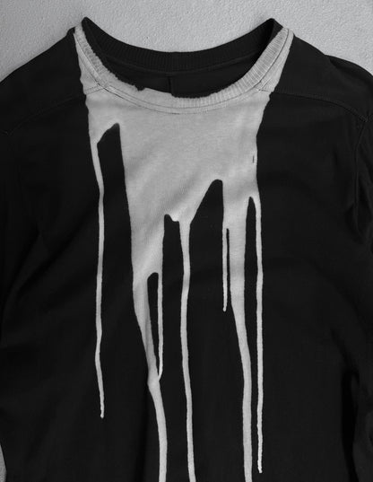 Rick Owens DRKSHDW AW16 “MASTODON” Vomit Bleached Crewneck Long-sleeves