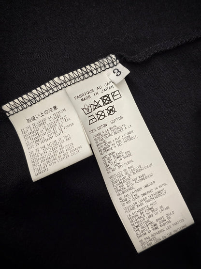 Yohji Yamamoto POUR HOMME AW22 Pigment Paper Graphic T-shirt