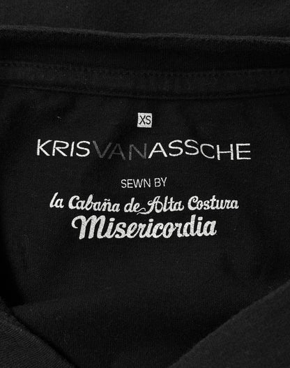 KRISVANASSCHE Early 00s ‘Raindrops Poem’ Graphic T-Shirt