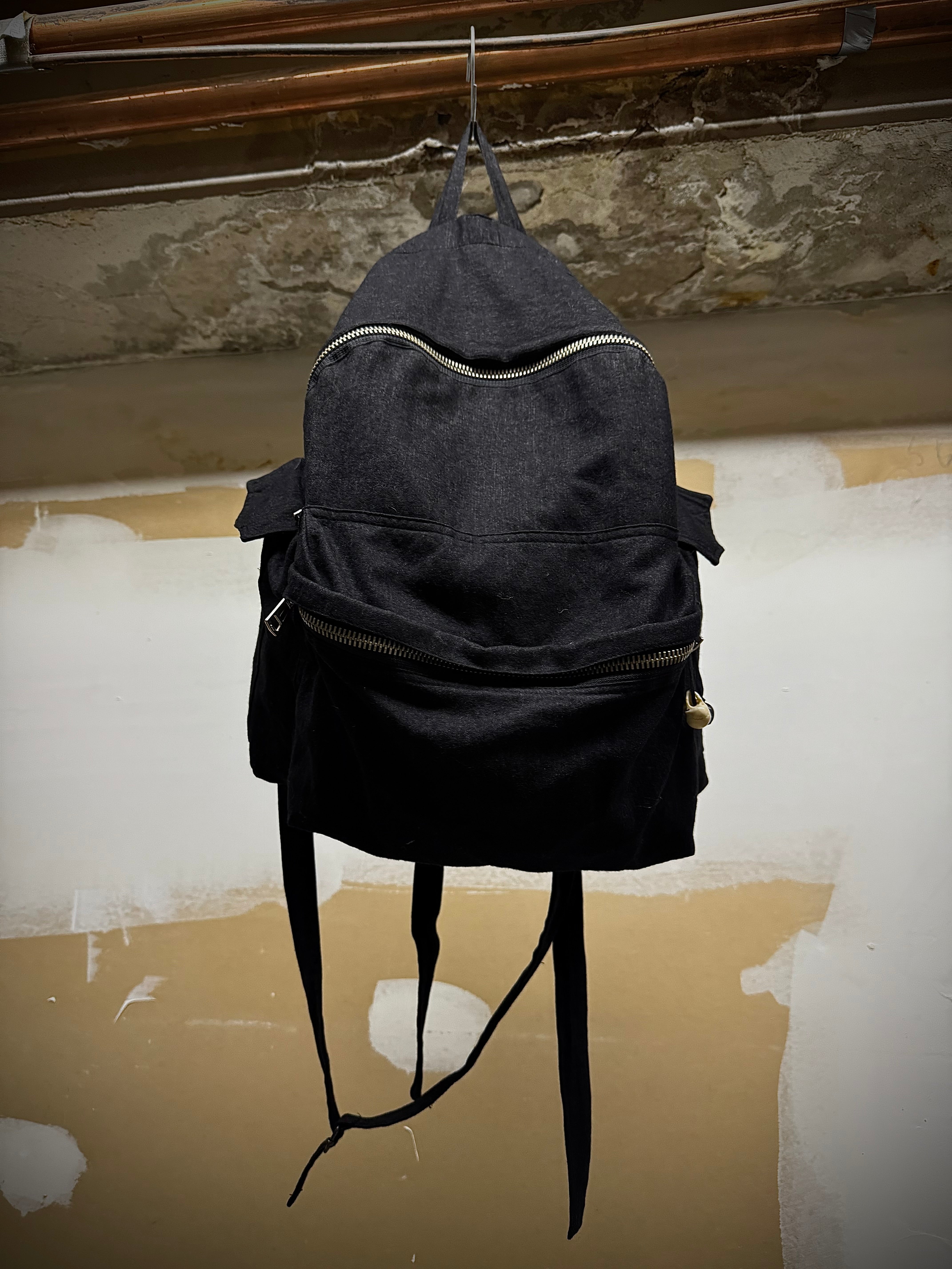Ann Demeulemeester Skull Charm Backpack | 2010s Archive – DRIEW