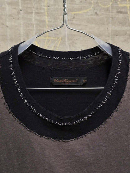 Undercover SS03 "SCAB" Double Layered 3/4 Sleeve T-Shirt