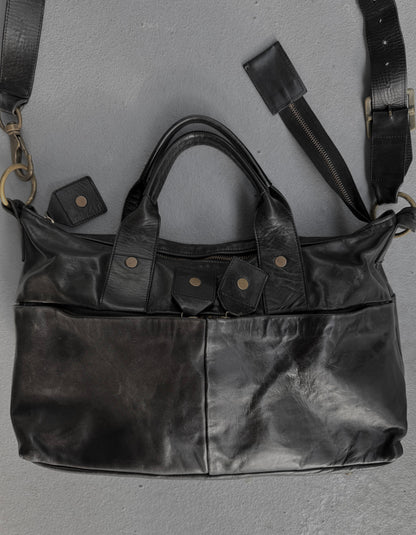 cornelian taurus by daisuke iwanaga 'RECORD Special Order' Cow Leather Shoulder Bag