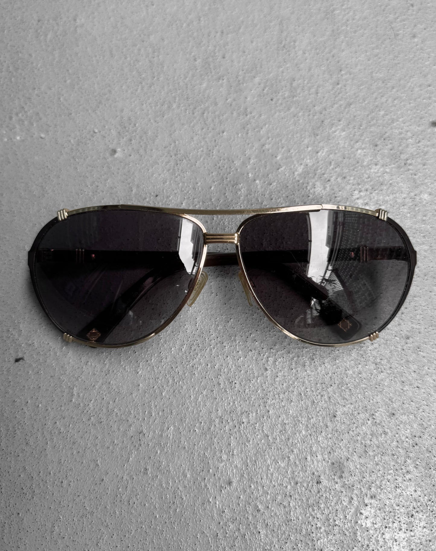 DIOR 2010’s Purple Tinted Gold Sunglasses