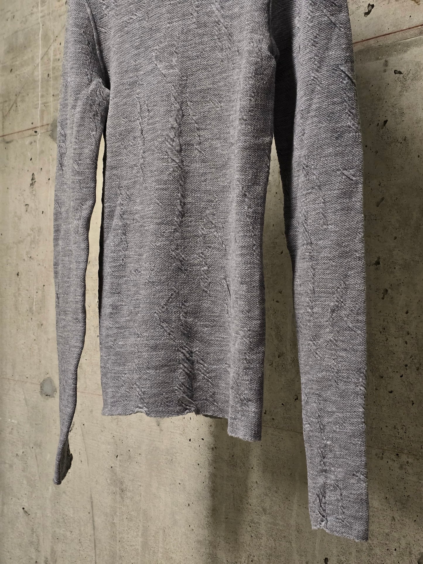 DEEPTI Collection °016-017 'K-075 RIFT-35/33 Reversible Knitted Longsleeve High Neck