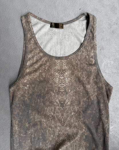 G.O.A Early 00s Psychedelic Print Tank Top