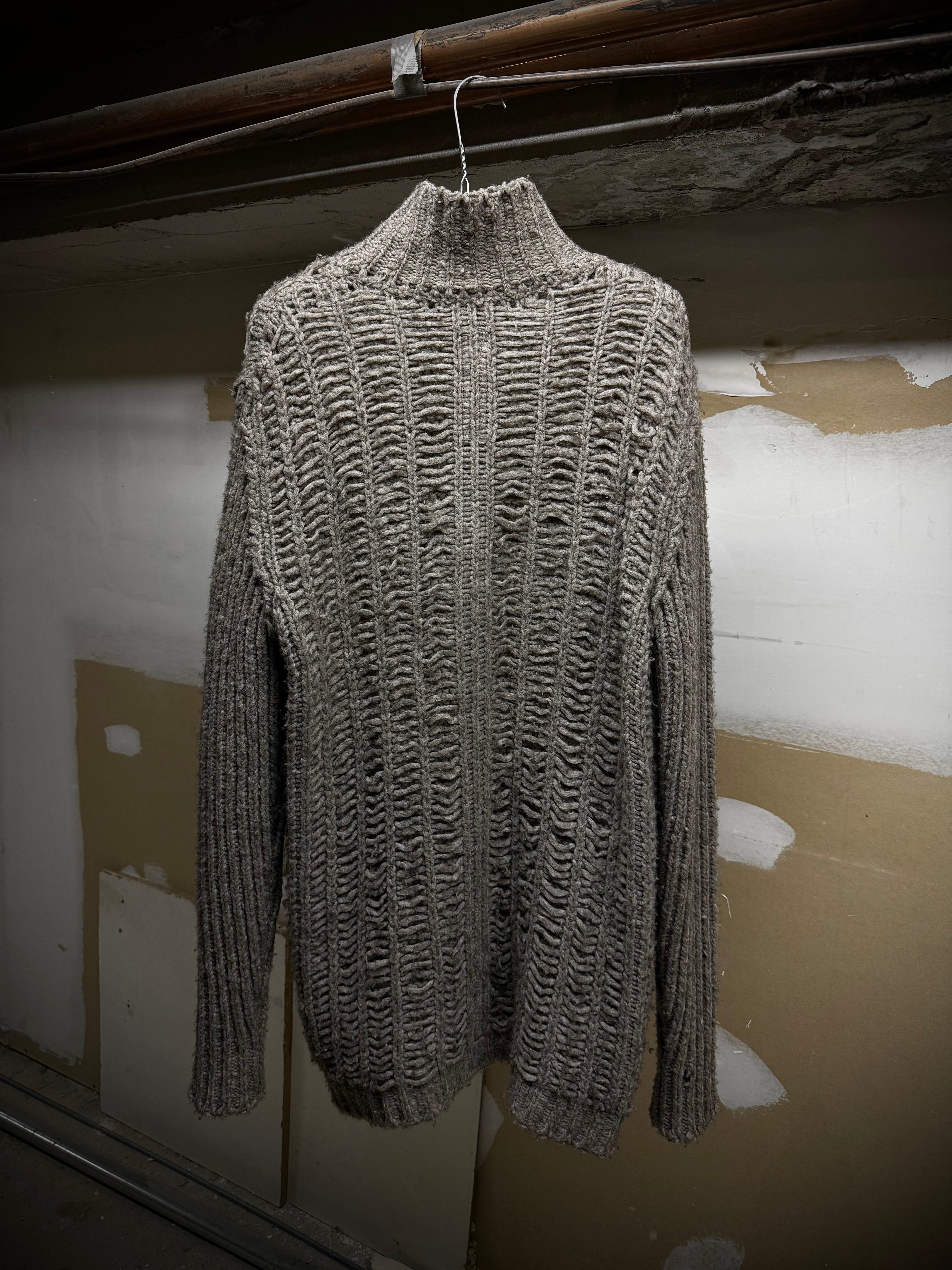Rick Owens FW18 SISYPHUS Pearl Yak Wool Knit | Toronto – DRIEW