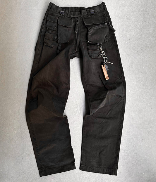 General Research AW98 ‘Parasite’ Multi-pockets Wide Leg Cargo Pants