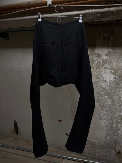 N/07 Articulated Cut Drop-crotch Jersey Sarrouel Pants