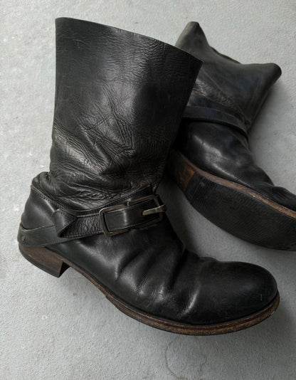 m.a+ by Maurizio Amadei 'S1C24' VA 1.5 Slim Buckle Engineer Boots