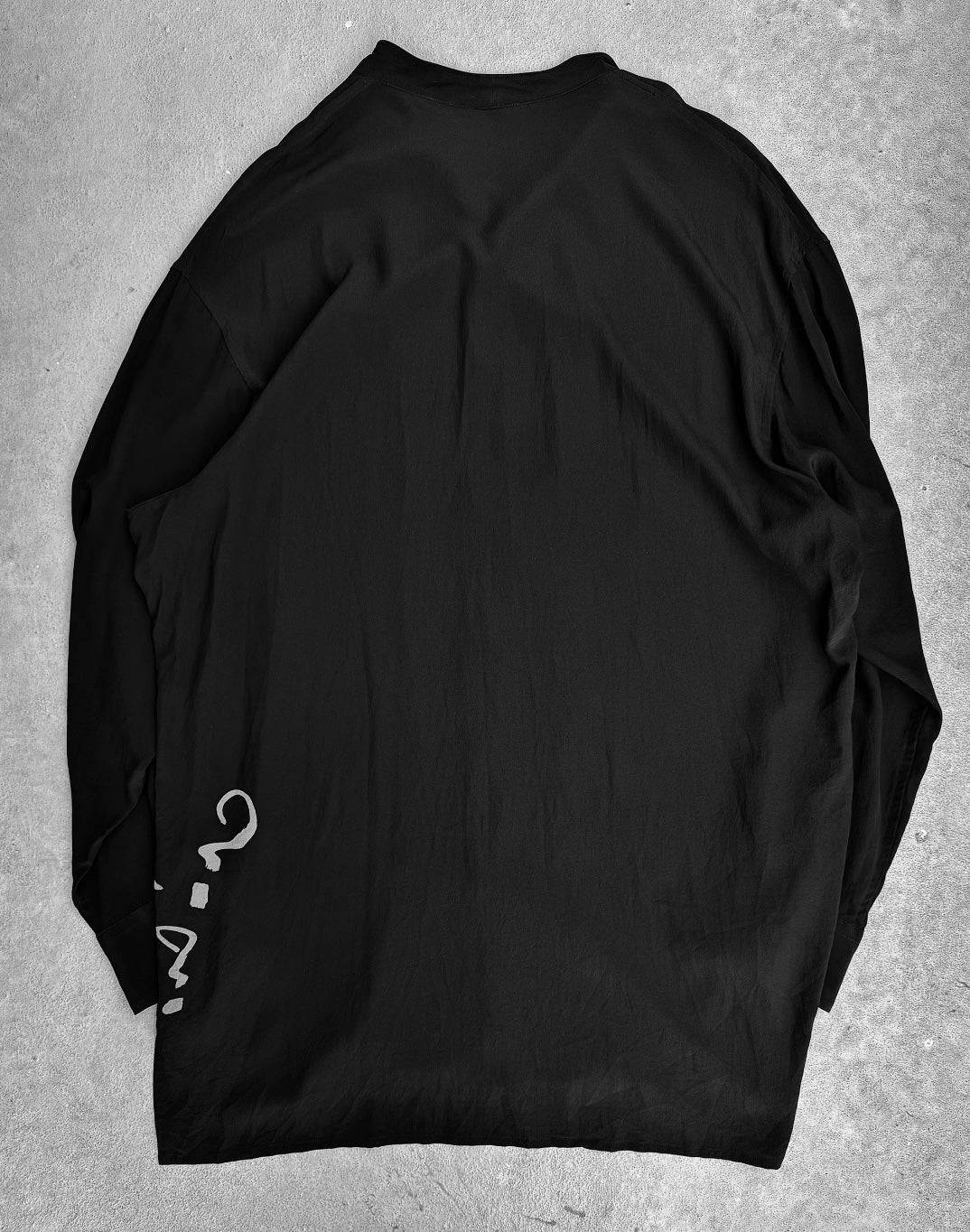 Yohji Yamamoto POUR HOMME SS20 ‘Holding Hands’ Silk Button-up Shirt
