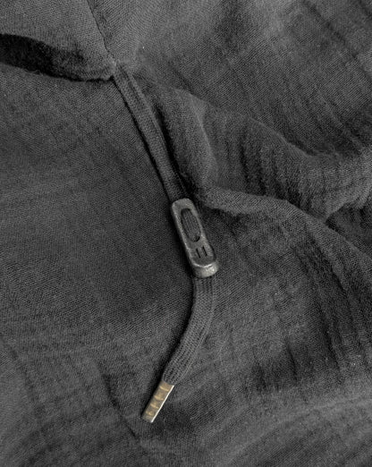 Boris Bidjan Saberi AW11-12 "BLOOD" Distressed Frayed Hem Shirt