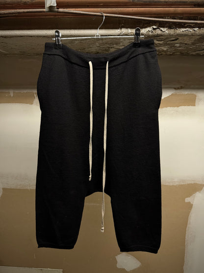 Rick Owens SS17 "WALRUS" Drop-crotch Virgin Wool Shorts | Archive Fashion Toronto