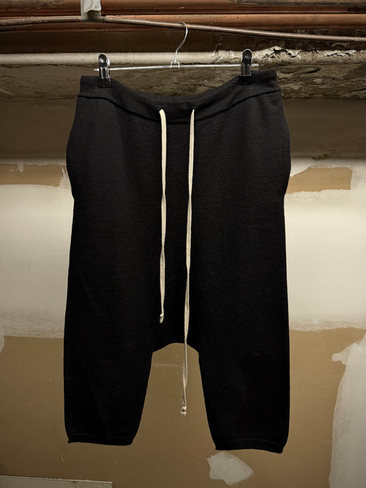 Rick Owens SS17 "WALRUS" Drop-crotch Virgin Wool Shorts | Archive Fashion Toronto