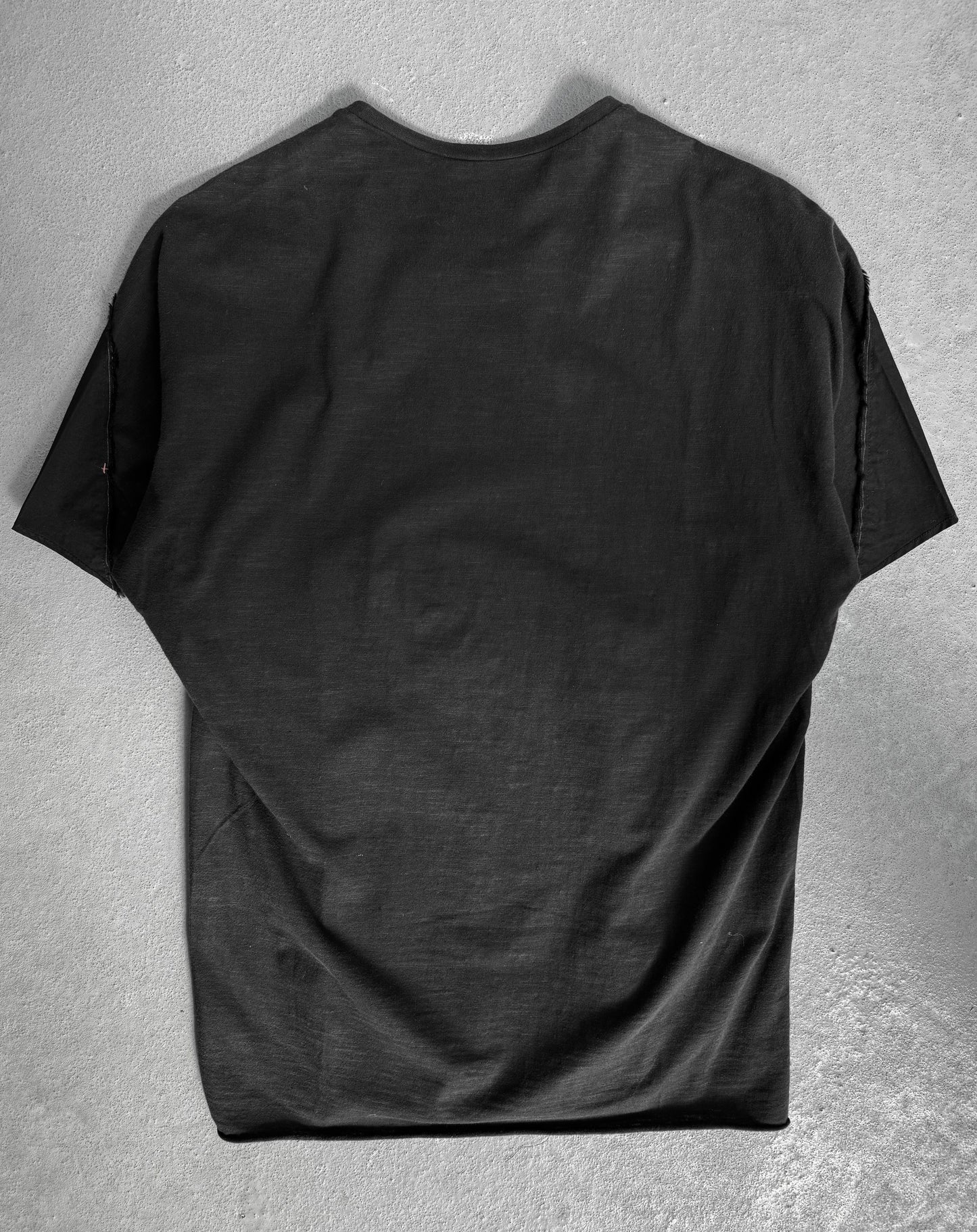 m.a+ by Maurizio Amadei Two-tone Hybrid Panels T-shirt