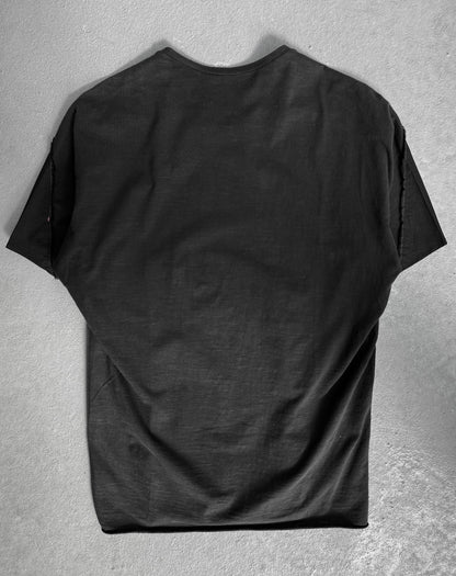 m.a+ by Maurizio Amadei Two-tone Hybrid Panels T-shirt