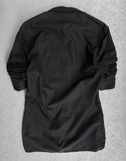 KRISVANASSCHE Early 00s Rolled Up Sleeves Button-up Shirt