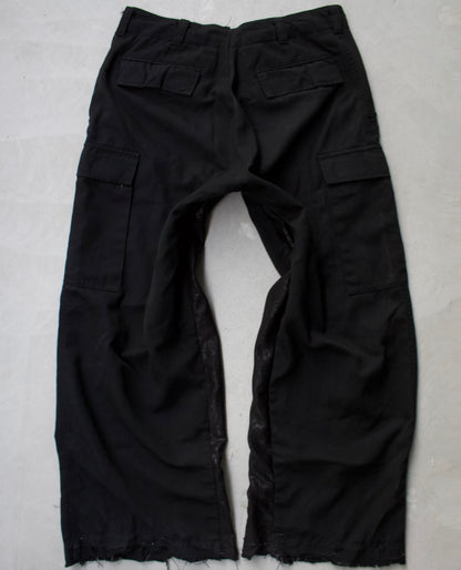 Hideki Ryuga Reconstructed Wide Cut Cargo Pants