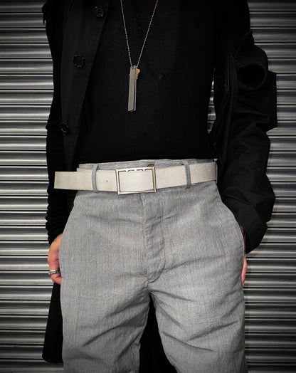 DEEPTI Collection °022-°023 ‘LA-122’ Reflective Reversible Trigger Bovine Leather Belt