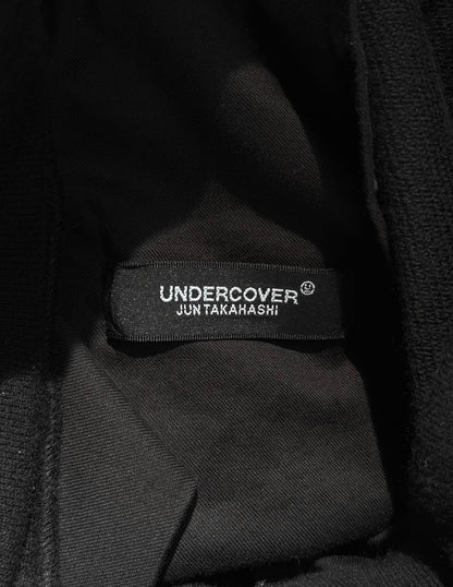 UNDERCOVER SS18 "Spiritual Noise" Distressed Hem Drawstring Trousers
