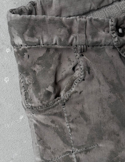 Boris Bidjan Saberi AW24 ‘P13-HS-TF F1939’ Dirty Light Carbon Nickel-pressed Hand Stitch Denim