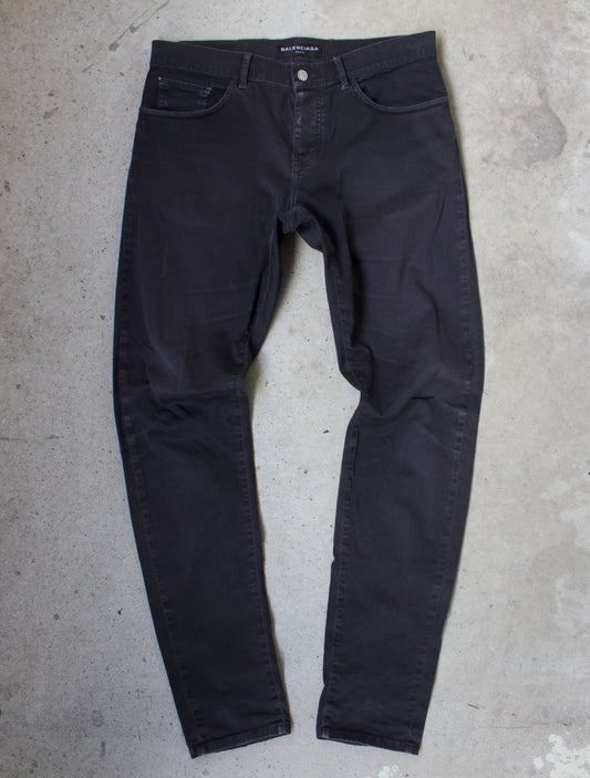 front full item shot Balenciaga SS16 Tapered Work Pants