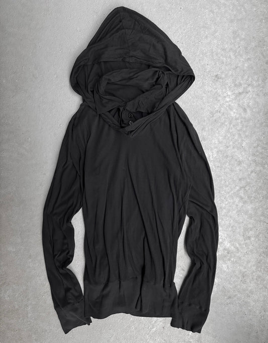 Ann Demeulemeester Early 00s Layered Hood Pullover