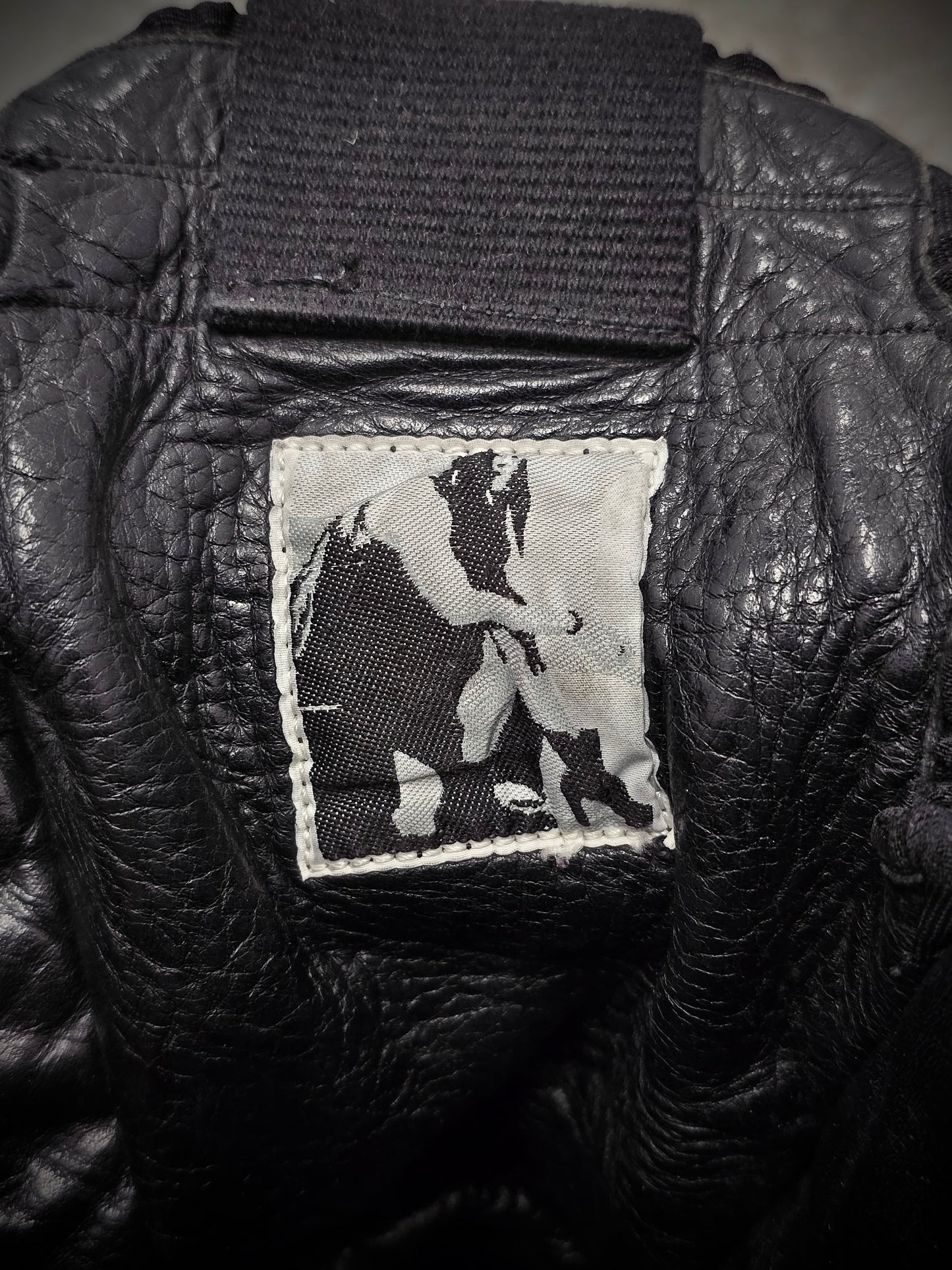 Rick Owens AW12 “MOUNTAIN” All-black Calfskin Leather Cargobasket Sneakers