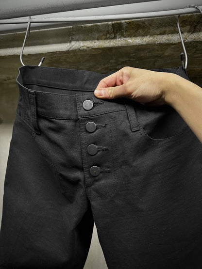 Christopher Nemeth 'NO. 820' 3D Structure Repaired Knee Denim detail | DRIEW GARMENTS