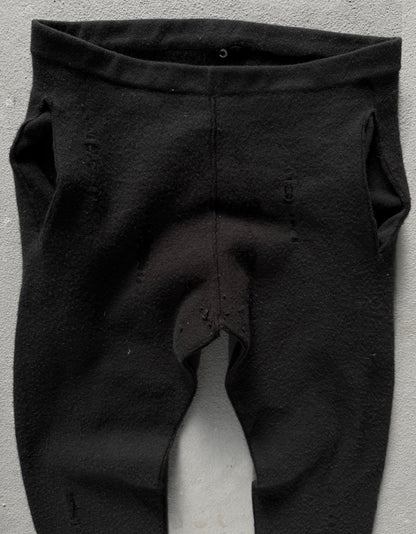 Label Under Construction ‘40YMPN74’ Distressed Lunar Cashmere Joggers