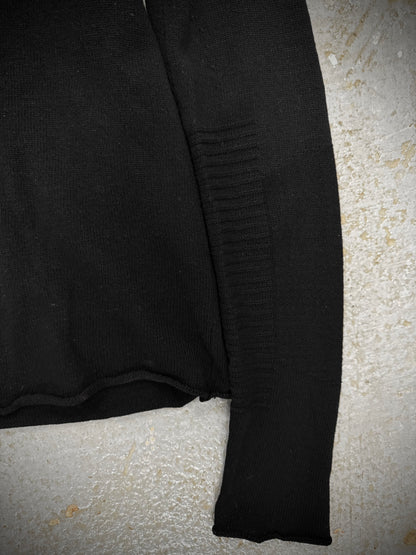 Lumen et Umbra 2010s Merino Wool Multi-Weave Knit Sweater detail | DRIEW GARMENTS
