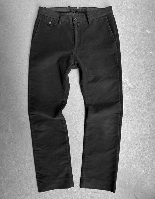 MiharaYasuhiro AW05 Back-Stapled Moleskin Trousers