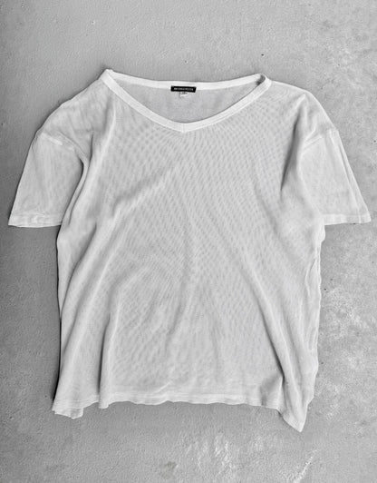 Ann Demeulemeester Early 00s Mesh T-Shirt