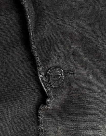 14thAddiction Early 00s Distressed Single Button Blazer