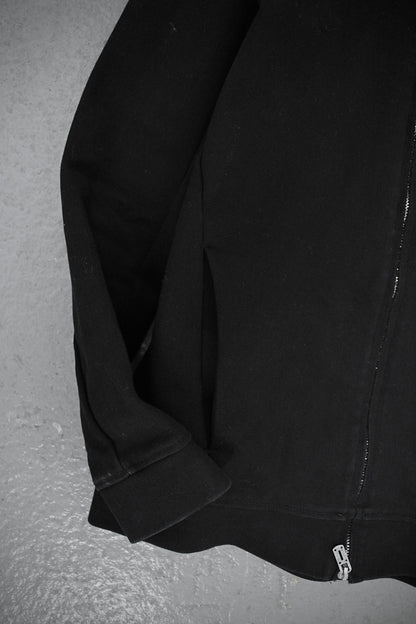 D.HYGEN AW18-19 Heavy Cotton Jersey Expandable Zip Hoodie detail | DRIEW GARMENTS