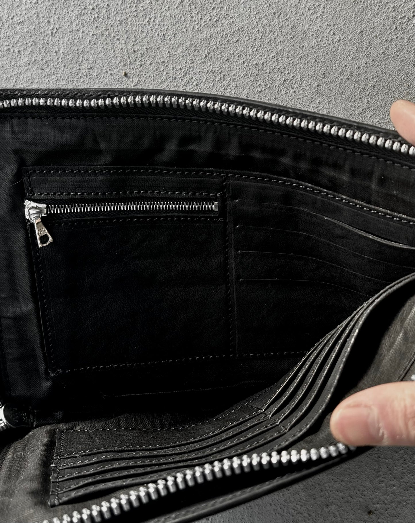 Boris Bidjan Saberi 'FMM20033' Horse Leather Walletbag