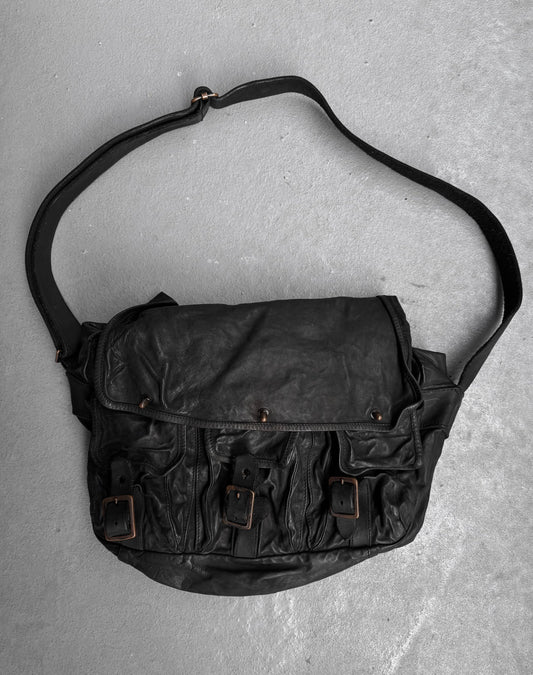 Isamu Katayama “BACKLASH” Double Shoulder Garment-dyed Side Bag