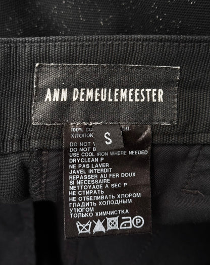 Ann Demeulemeester Early 00s Darted Cotton Pants